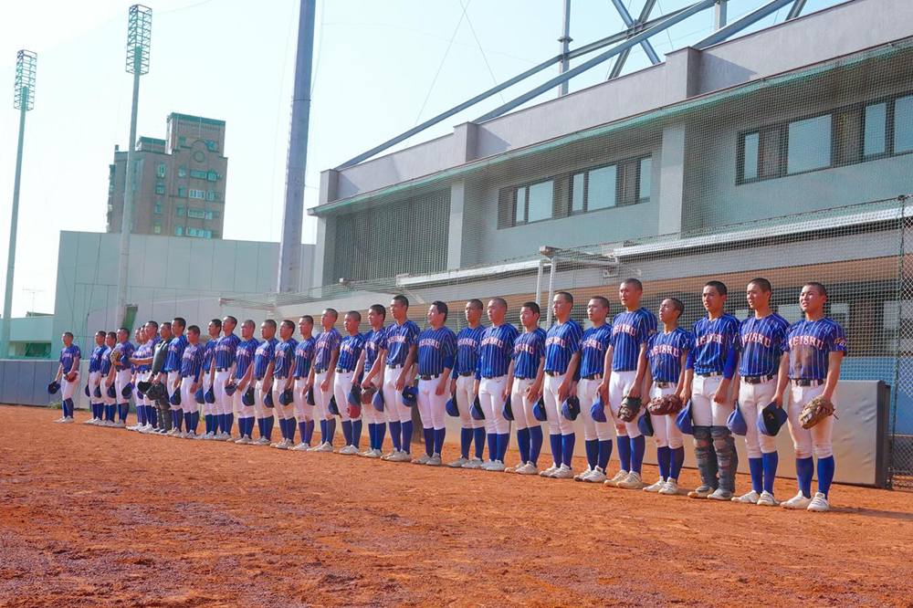 台日球員賽場切磋